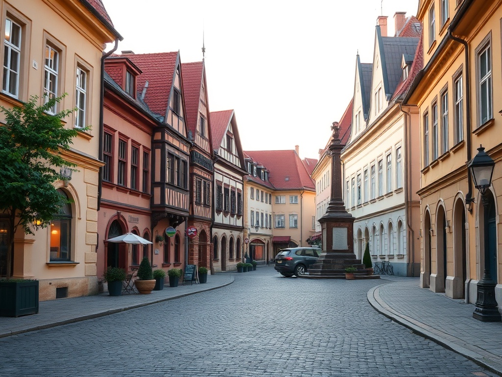 Malowniczy widok na Mszanę Dolną z otaczającymi ją beskidzkimi wzgórzami.